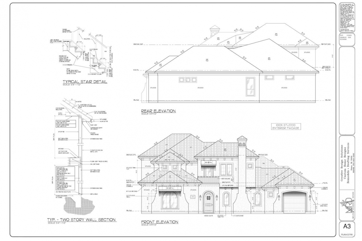 Custom Home Design Process Melchin Residential Design