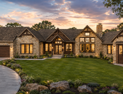 Custom home rendering 011